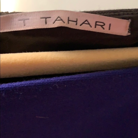 T tahari lined well made sheath dress - Picture 2 of 8